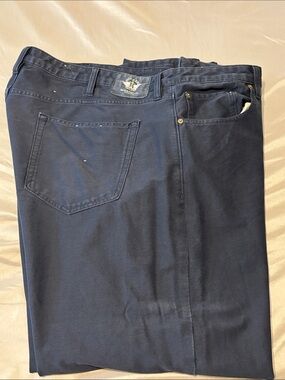 Dark Navy Straight Leg Pants
